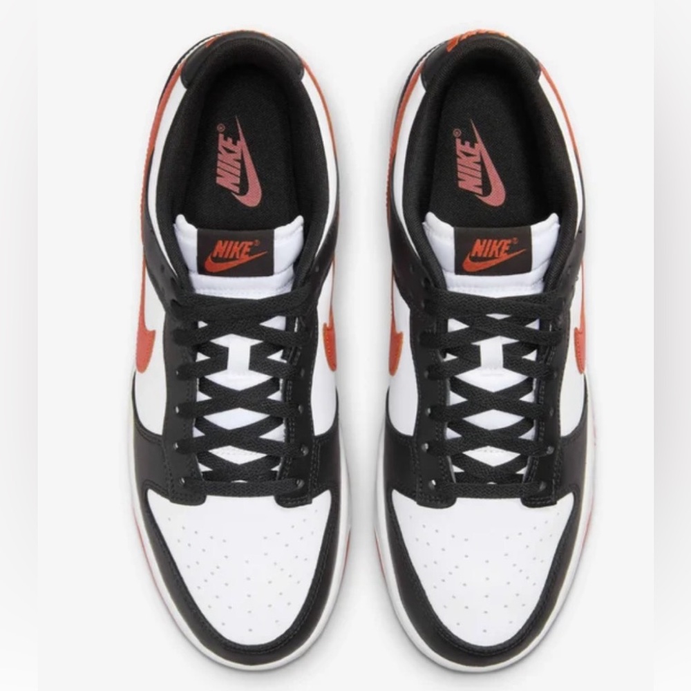 Nike Dunk Low Retro DV0833-108 Sneakers Men's White Black Leather PSS117 10
